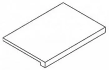Ступень Rinascente Grey Scal. Ang. Dx Ступ. Угл. Пр (620070802267) 33x60