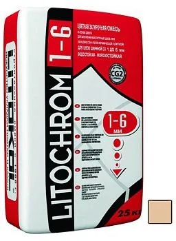 Litochrom 1-6 С.60 бежевый-багама (25кг)