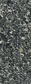 (Kerama Marazzi) Керамогранит STONE МАРИНАЧЕ ЧЕРНЫЙ лапп (SG071702R6) 119.5х320х6
