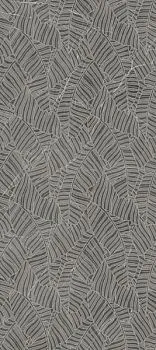 Декор NOBILE DEC.FOGLIE GREY GRAFITE LUX RET