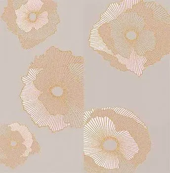 Панно Mono Golden flowers (06-01-1-36-03-13-2434-0) (компл. из 2 шт)