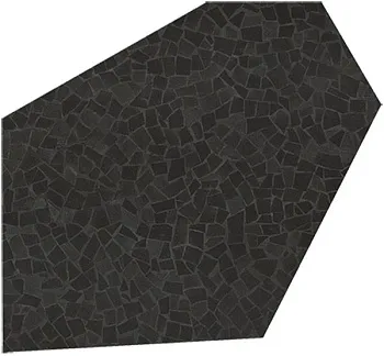 Керамогранит ROMA DIAMOND CALEIDO FRAM BLACK BRILL. (fNKR)