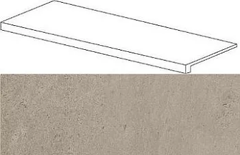 Фронтальная ступень 620070001086 W. Silve Grey Scalino Frontale