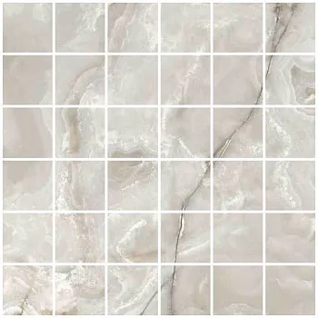 Мозаика ONYX&MORE SILVER ONYX SATIN MOS. 5X5 (767648)