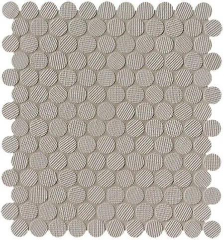 Мозаика Milano_Wall Tortora Round Mos. (fNVV) (изображение)