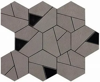 Мозаика Boost Smoke Mosaico Hex Black (AN69)