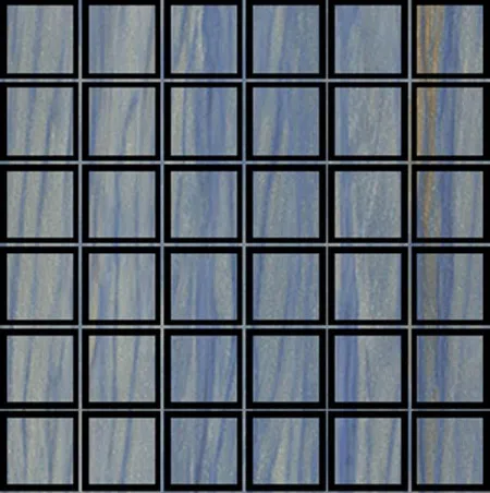 Мозаика MOSAICO AZUL MACAUBA 6mm RETT 5x5 (87192) (изображение)
