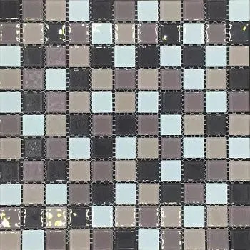Мозаика PIX015 из стекла (25x25)