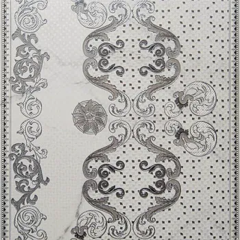 Бордюр напольный Carrara Cenefa Grey
