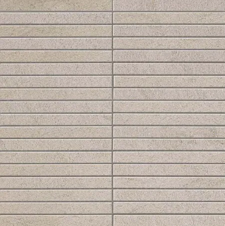 Мозаика керамогранит Marvel Stone Clauzetto White Mosaico Bacchetta (AS4J) (изображение)