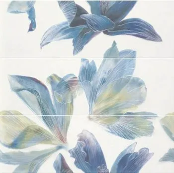 Панно DECOR SET(3) BLOOM AQUA/LIME