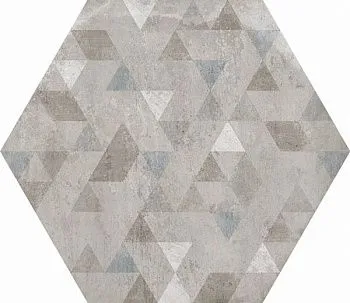 Керамогранит URBAN HEXAGON FOREST SILVER ANTISLIP