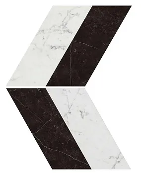 Мозаика керамогранит Marvel Stone Chevron Cold Lappato (AS2F)