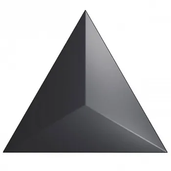 Настенная плитка Evoke Traingle Level Black Matt (218242)