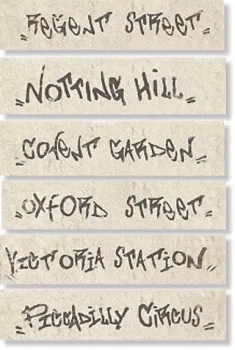 Декор Ins. Streets s/6  Notting Hill (Gesso)