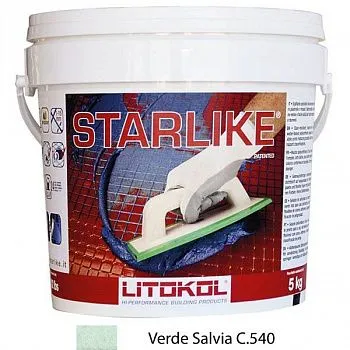 Litochrom Starlike C 540 зеленый шалфей (5 кг)