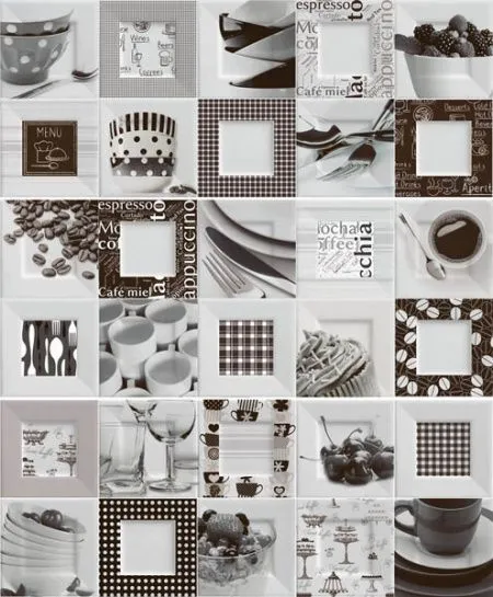 Настенный декор Black&White Decor Buffet  (3 вида без выбора) (изображение)