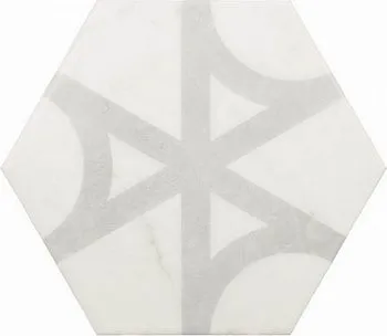 Напольная плитка CARRARA HEXAGON FLOW (23103)