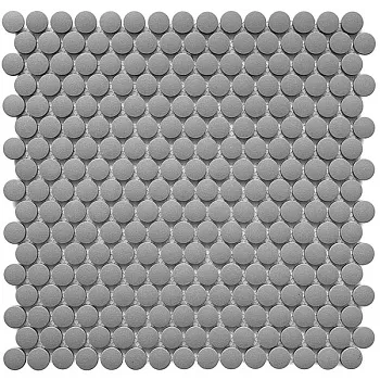 Мозаика Penny Round Dark Grey Antislip (JNK82021)