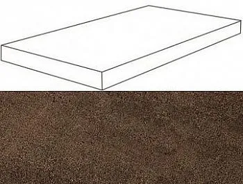 Угловая ступень 620070001137 W. Moka Scalino Angolare Sx левая 60