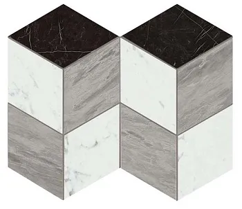 Мозаика керамогранит Marvel Stone  Mosaico Esagono Geo Cold Lapp. (AS2L)