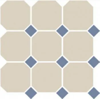 Керамогранит 4416 OCT11-1Ch White OCTAGON 16/Blue Cobait Dots 11 (4416OCT11/1C)