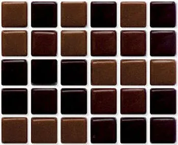 Мозаика Caramel CHOCOLATE на сетке (12x12)