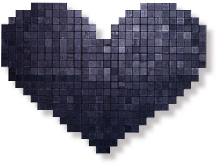 Мозаика CUPIDO NERO MOSAICO