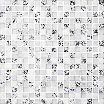 Мозаика Imperia WHITE (1,5x1,5)