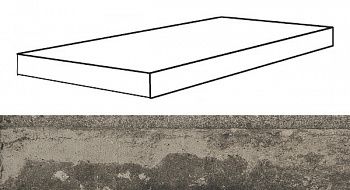 Угловая ступень REX LA ROCHE MUD GRADINO SX (742263) левая