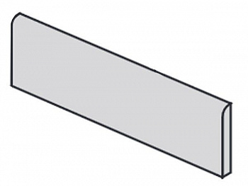 Плинтус 610130004065 Drift Light Grey Battiscopa 7.2х60