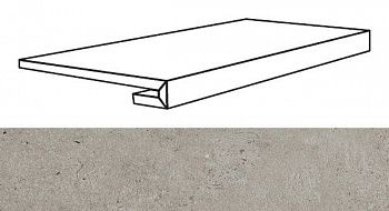 Фронтальная ступень с капиносом REX LA ROCHE GREY GRADINO (742254)