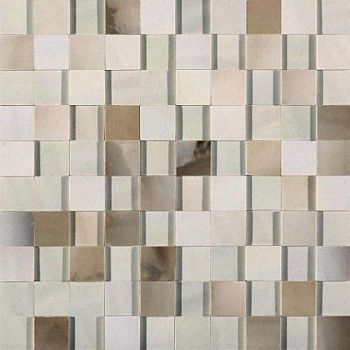 Мозаика REX ALABASTRI BAMBOO MOSAICO 3D LAP 3X3 RET (739966)