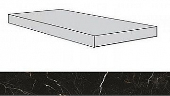 Ступень угловая 620070001854 Allure Imperial Black Scal.160 Ang.Dx Lap. Пр.Шлиф