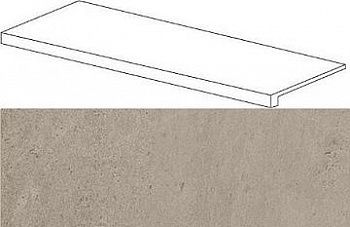 Фронтальная ступень 620070001111 W. Silve Grey Scalino Frontale Lap 60