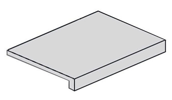 Ступень фронтальная 620070001315  Light Grey Scal. Front