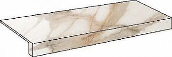 Фронтальная ступень 620070000494 S.M. Calacatta Gold Scalino
