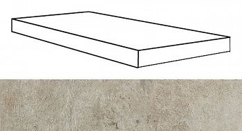 Угловая ступень REX LA ROCHE ECRU GRADINO DX (742257) правая