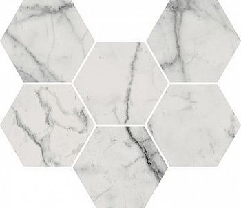 Мозаика Charme Evo Statuario Mosaico Hexagon (620110000046)