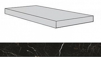 Ступень угловая 620070001746 Allure Imperial Black Scal.60 Ang. Dx правая 